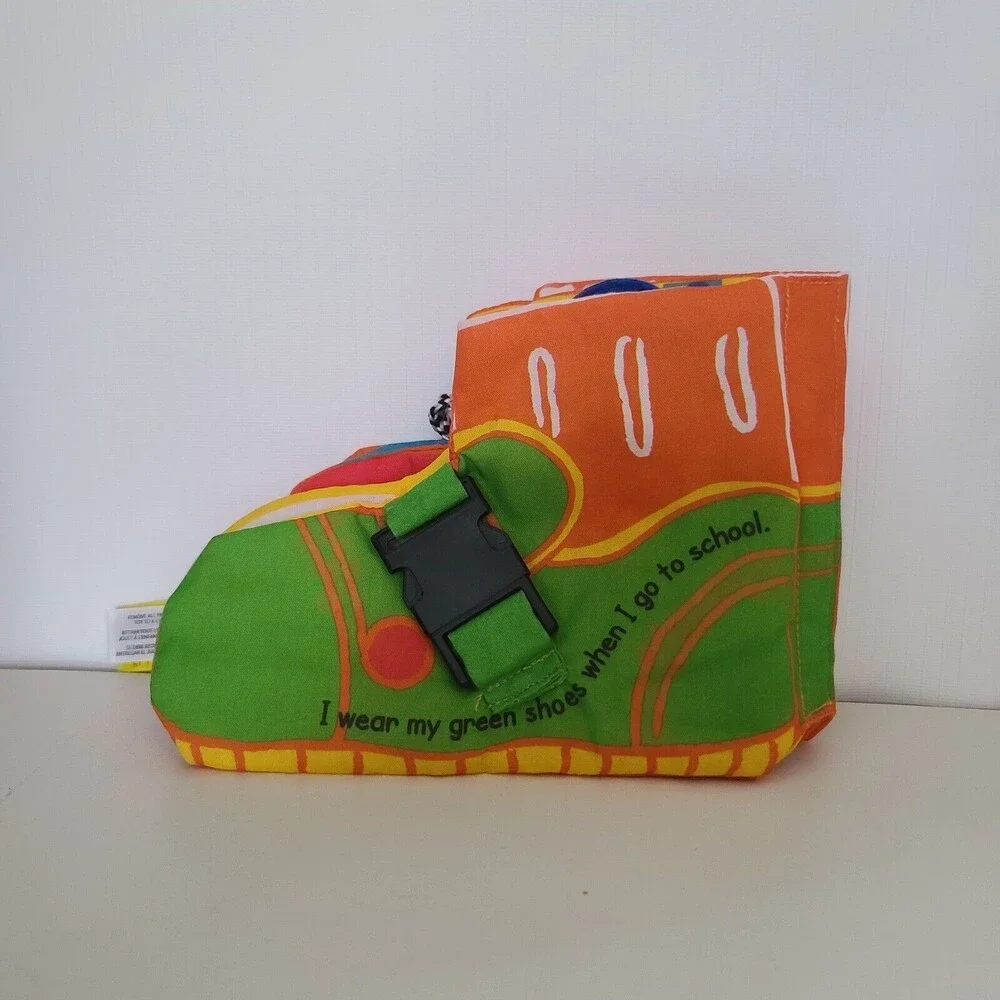 Melissa and Doug K's Kids Shoes Cloth Book